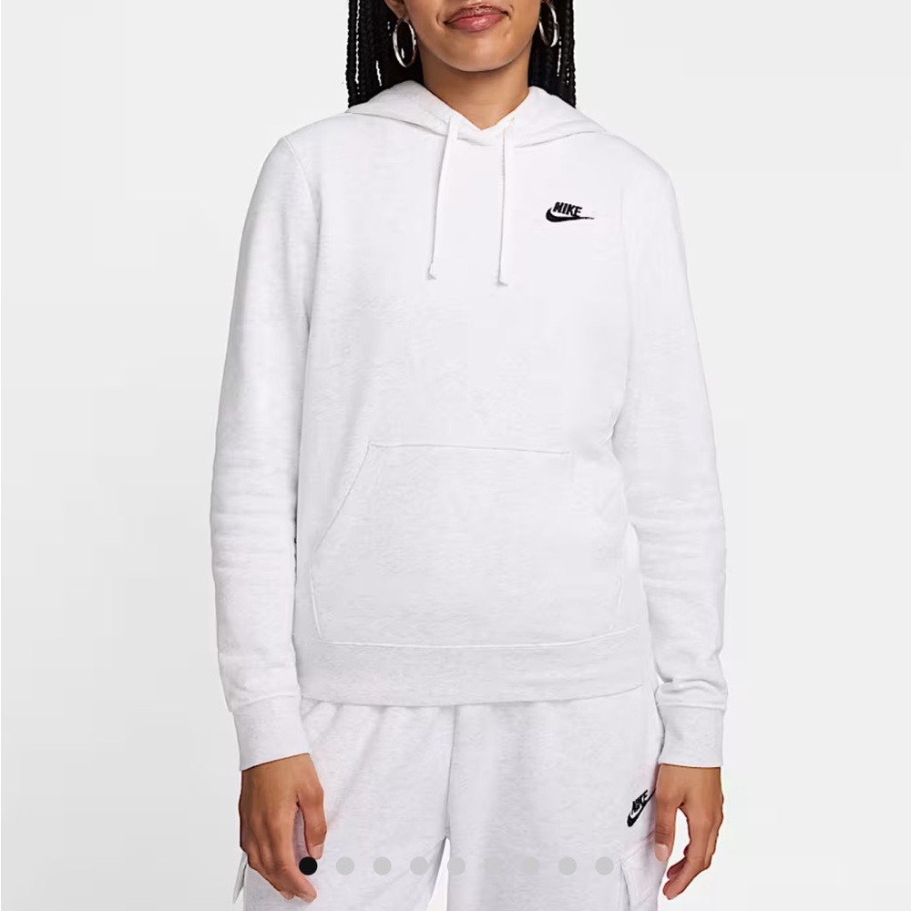 Nike Classic White Pullover Hoodie